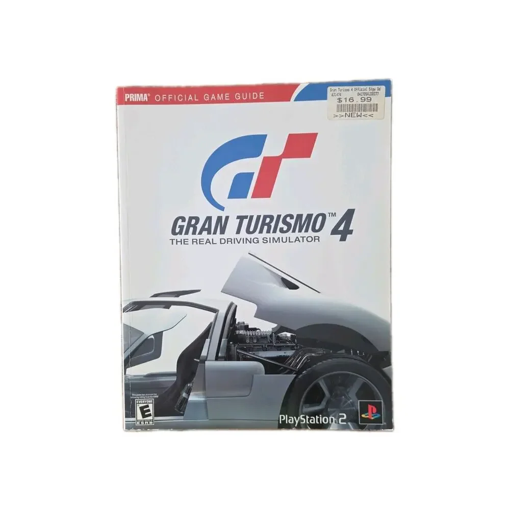 Gran Turismo 4 Prima Official Driving Simulator Guide Sony PlayStation 2